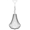 Złota lampa Granso 106118 do sypialni na łańcuchu crystal glamour