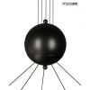 Czarna oprawa wisząca OCTO MSE1501100492 5xLED 17W 3000K pająk