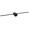 Łazienkowy kinkiet Mizar 12201/60/30 listwa LED 6W 2700K czarna