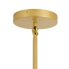 Lampa wisząca Modern Orchid ST-1232-9 gold smoky Step złota szara