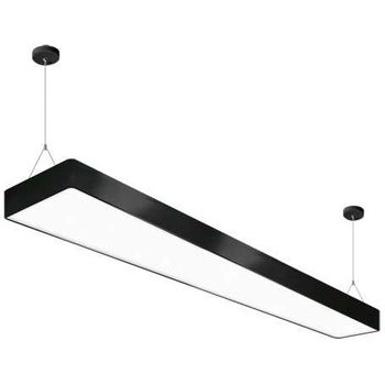 LAMPA wisząca FLARA 03634 Ideus metalowa OPRAWA zwis LED 45W 4000K prostokątny czarny