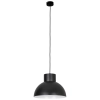 Industrialna LAMPA wisząca WORKS 6613 Nowodvorski metalowa OPRAWA kuchenna ZWIS high bay nad wyspę kopuła czarna