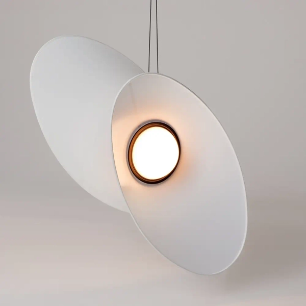 Ledowa lampa wisząca Evolution MOD396PL-L10W3K LED 9W 3000K biała