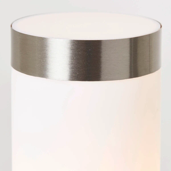 Słupek ogrodowy z gniazdem Chorus 43693/82 IP44 srebrny