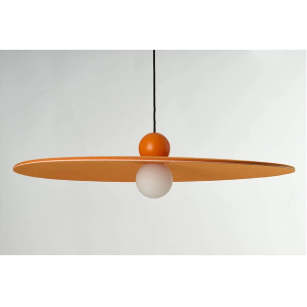 Okrągła lampa wisząca FREYA AZ5906 LED 7W 3000K filcowa pomarańczowy