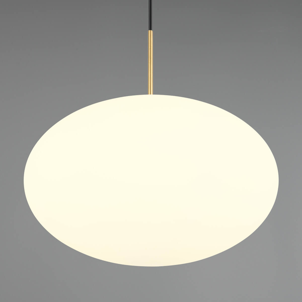 Zwis lampa salonowa FOMENTO 363190108 Trio pojedyncza bubble złoty biały