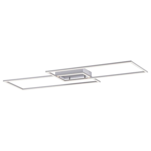 Metalowa lampa sufitowa Inigo LED 40W 3000K do salonu aluminium