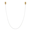 Lampa wisząca SNAKE MD1021-4 gold złota metal PVC LED 60W 3000K 4M wąż ledowy nowoczesna