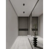 Metalowa lampa sufitowa LUMERCA LE45512 LED 10W 3000Kczarna