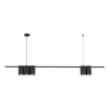Metalowa lampa wisząca GENESIS ML0367 tuba metalowa czarna