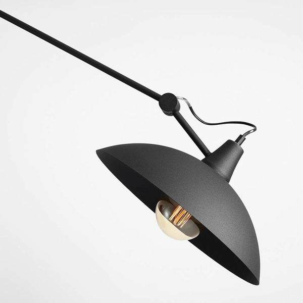 Lampa regulowana MELOS 808PL_G1 Aldex sufitowy wysięgnik czarny