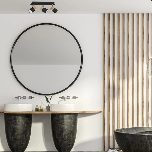 Regulowana LAMPA sufitowa JOKER MLP6304 Milagro metalowa OPRAWA reflektorki plafon industrialny tuby czarne