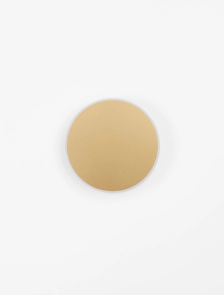 Metalowa lampa ścienna Chica do przedpokoju LED 20,5W 3000K złota