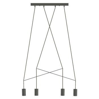 LAMPA wisząca IMBRIA 9192 Nowodvorski metalowa OPRAWA listwa zwis przewody tuby czarne