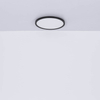 Nowoczesna LAMPA sufitowa SAPANA 41562-24B Globo okrągły plafon LED 24W 3000K do łazienki IP44 czarny