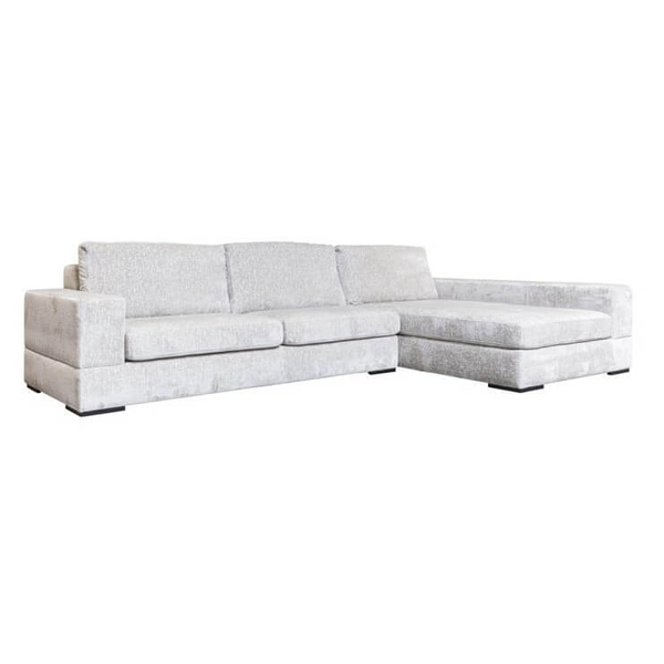 Elegancka sofa narożna Pashar S52103AL+LCHR.E362 Richmond Interiors stylowa biała