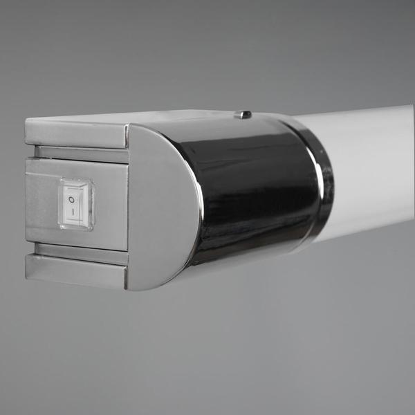 Sypialniany kinkiet ścienny PIERA 284074206 LED 8W 3000K IP44 chrom