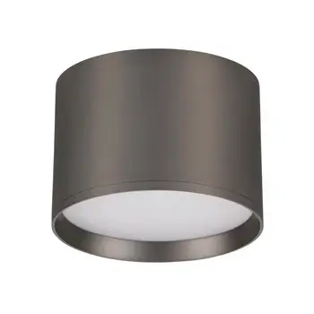 Sufitowa ledowa tuba RINVELA LE45506 LED 17W 3000K srebrna