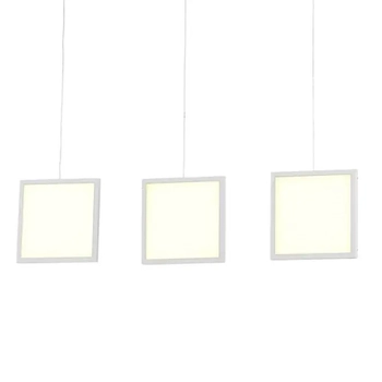 LAMPA wisząca DIXON ML268 Milagro kwadratowe OPRAWKI zwieszane LED 21W 4000K listwa sufitowa squares biała