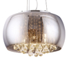 Lampa wisząca glamour MOONLIGHT P0076-05L Maxlight szkło lustrzane chrom