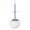 Wiszący metalowa lampa do kuchni PLAAT A PLA199P0 kula niebieski