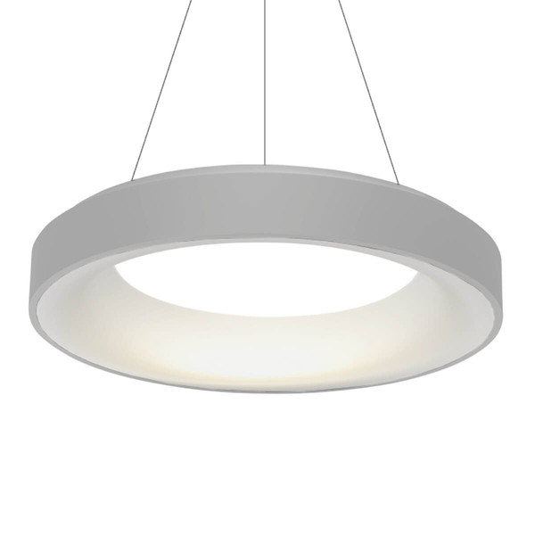 Wisząca lampa biurowa Sovana AZ3438 LED 40W 2700-6500K okrągła szara