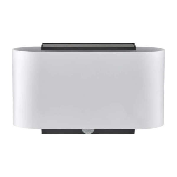 Solarna lampa ścienna Piola 2418051001 LED 5W 3000K IP44 biała