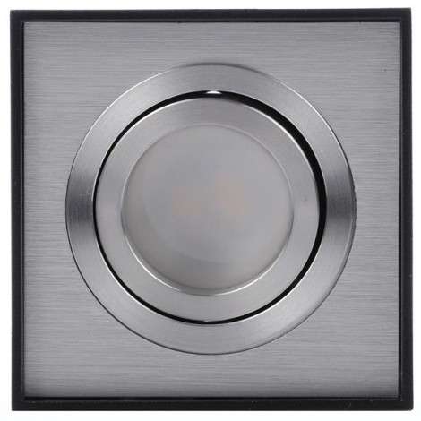 Spot lampa sufitowa Eloy GM4106 BK/ALU prostokątna kostka cube czarna chrom