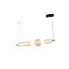 Lampa wisząca nad stół Sarr MD2596-5B-3BGT LED 27W 3000-5700K czarny