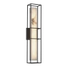 Kinkiet prostokątny Blakley QN-BLAKLEY-L-BK LED 20W 3000K IP44 czarny