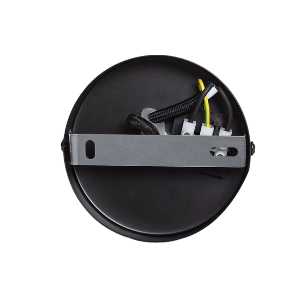 Kopułowa lampa wisząca ryflowana Lucciola ABR-LWLC do kuchni biała