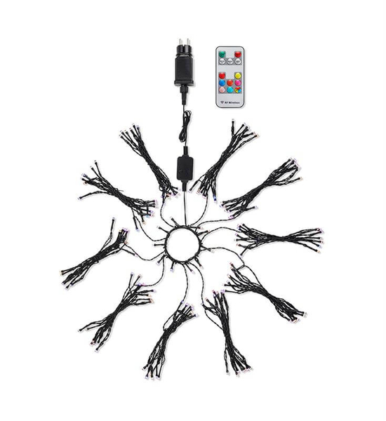 Choinkowy łańcuch ze światełkami Choice 160 LED 24W z pilotem