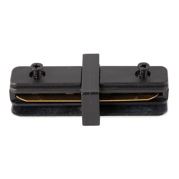 Prosty łącznik jednofazowy Track Light ML0708 metalowy czarny