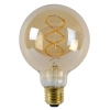 Ściemniana żarówka LED 49033/05/62 E27 5W 2200K 380lm bańka bursztynowa