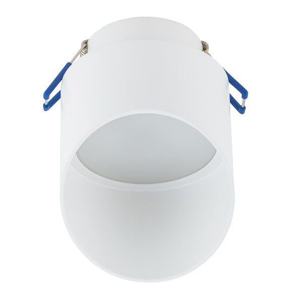 Okrągła lampa sufitowa tuba Hvar 10488 Nowodvorski podtynkowa biała