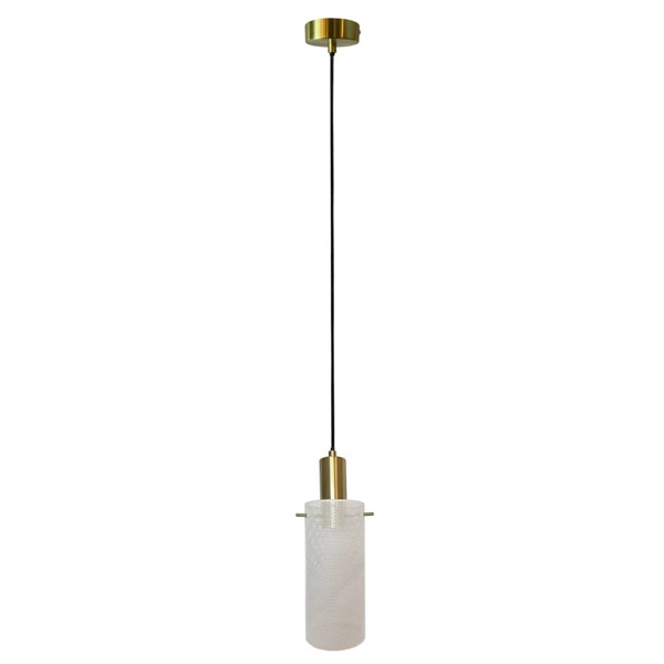Zwisająca lampa glamour Tirana LP-945/1P WH Light Prestige salonowa biała
