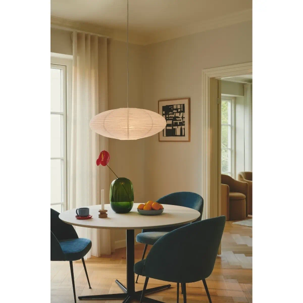 Metalowa lampa wisząca Basic 2412013001 minimalistyczna biały
