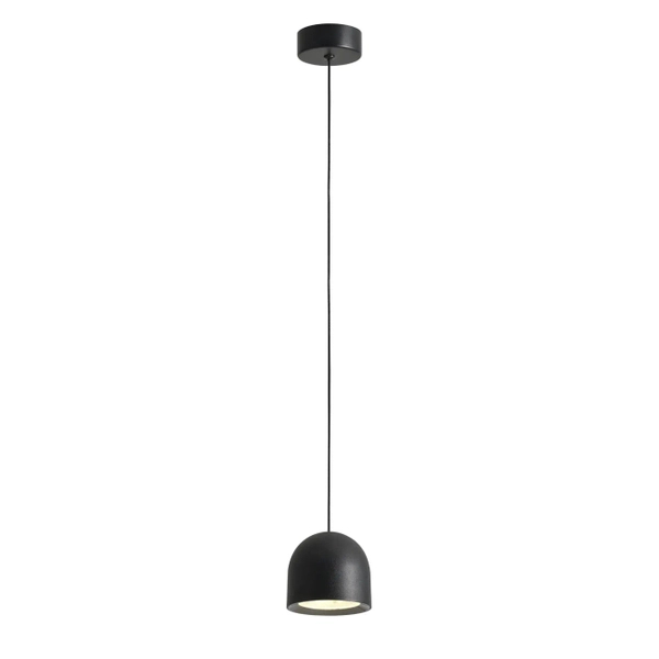 Industrialna lampa wisząca Saila PL0115-BK Yaskr LED 8W 3000K czarna