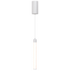Loftowa wisząca lampa Ray P022PL-L10W LED 10W 3000K zwis biały