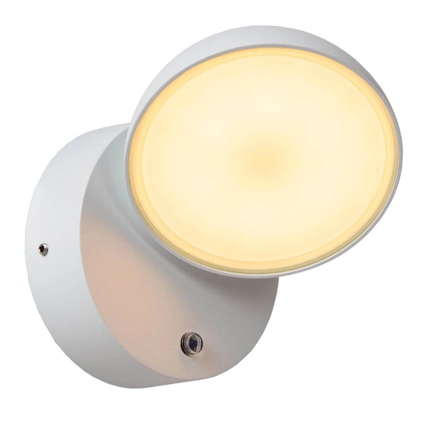 Ścienny kinkiet z czujnikiem Finn 22865/12/31 LED 12W 3000K IP54 biały