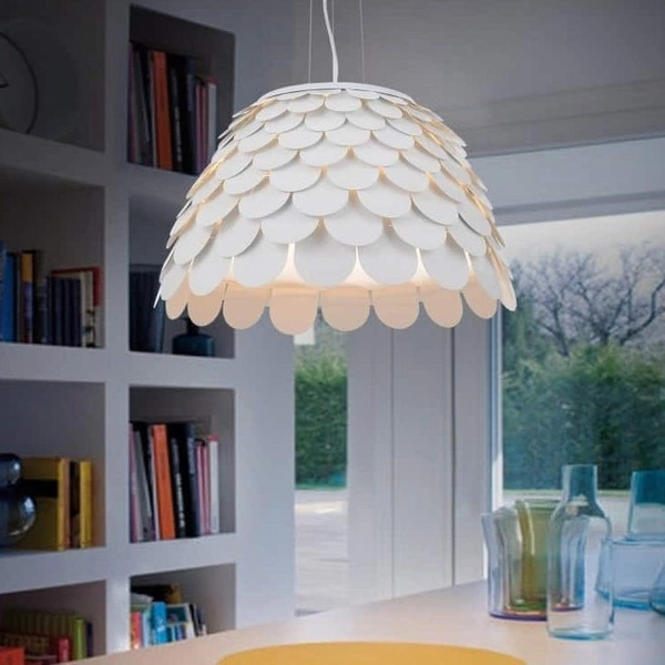 Lampa wisząca kopułowa MIDI S OR84122 Orlicki ananas do sypialni