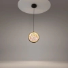 Okrągła wisząca lampa Misterio MOD379PL-L6B2.7K LED 6W 2700K czarna