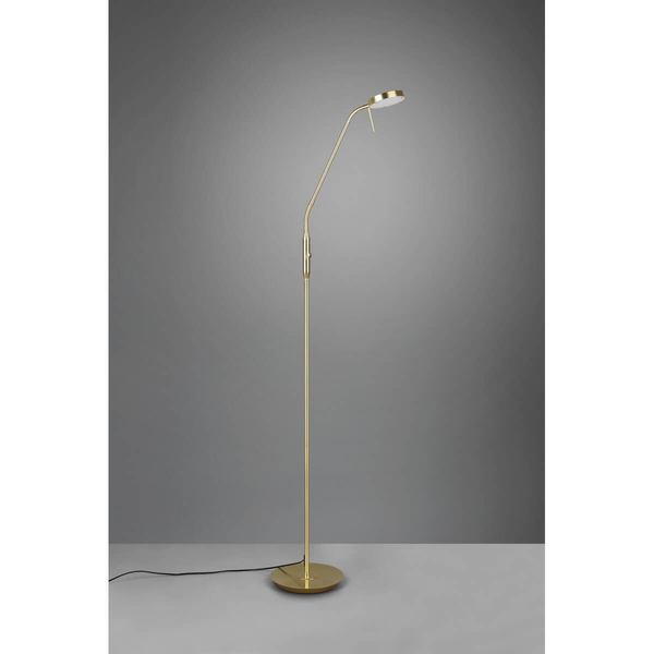 Ściemnialna lampa podłogowa NEMIO DL108423310 LED 12W 2300-4000K złoty