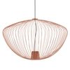 Wisząca lampa druciana PUMPKIN 11494 salonowa terakota
