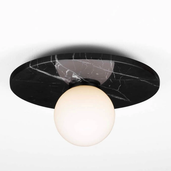 Sufitowa lampa do gabinetu JUANJUI LE44851 kula ball biała czarna