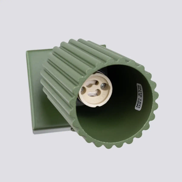 Regulowany kinkiet ścienny KARBON SL.1616 tubka oliwkowa