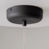 Ledowa zwisająca lampa Spirito MOD286PL-L18B3K LED 12W 3000K czarna