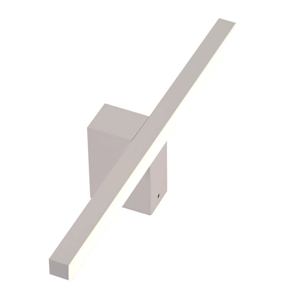 Kinkiet łazienkowy Nevada LP-778/1W L WH LED 20W 4000K IP44 minimalistyczny biały