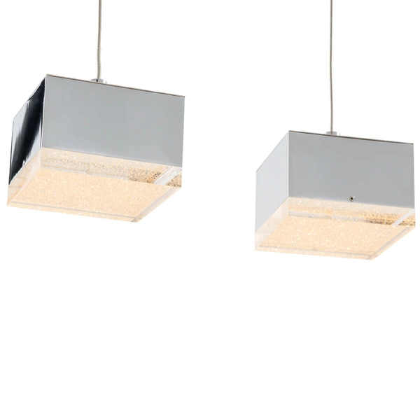 Potrójna lampa wisząca Seth MD14009016-3A Italux LED 12,6W 3000K chrom