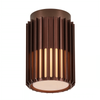 Lampa sufitowa tuba ALUDRA 2118006261 IP54 na zewnątrz brązowy OUTLET